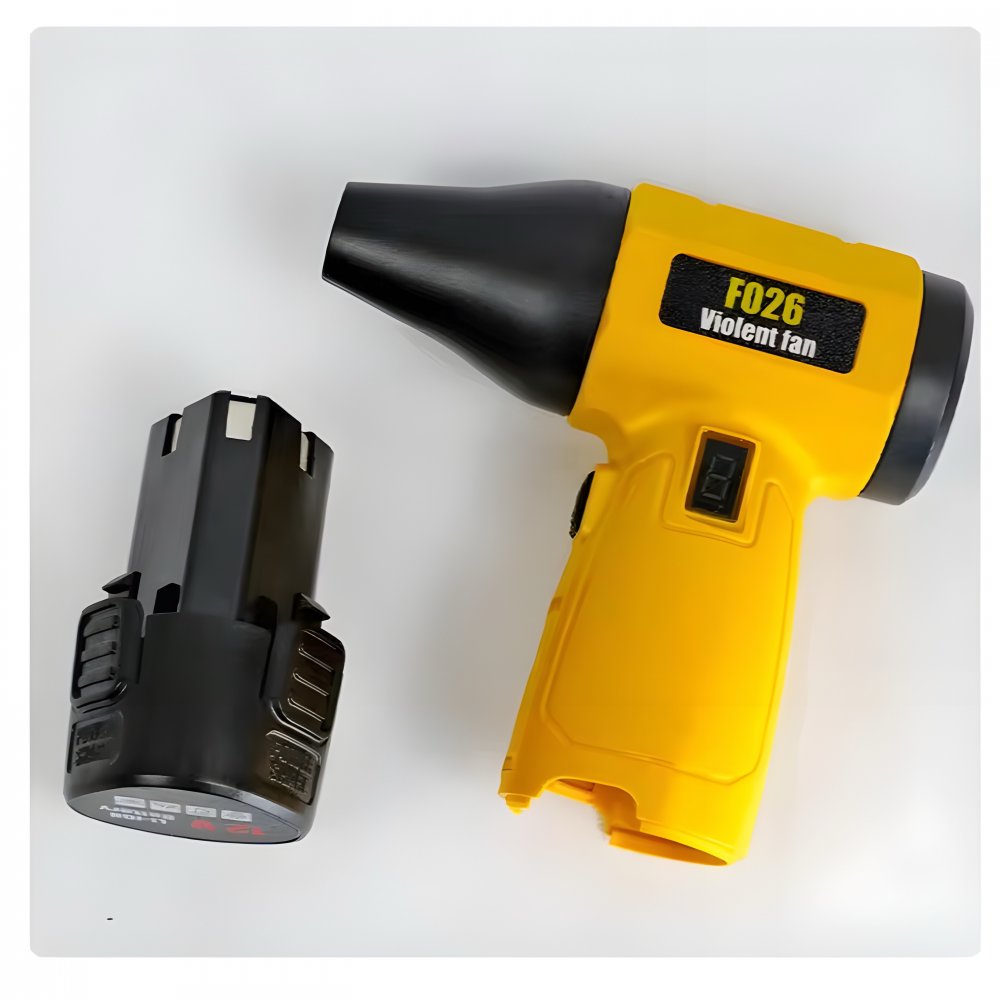 جت فن شارژی ویولنت Turbo Jet F026 | دمنده 8 سرعته براشلس
