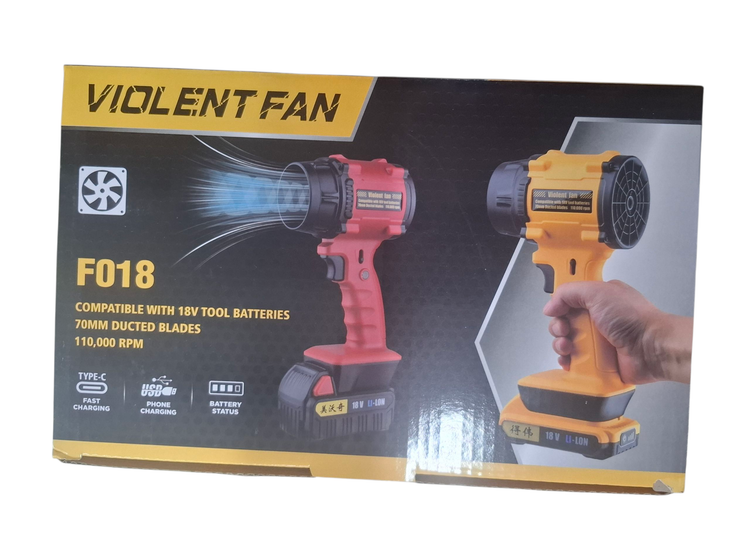جت فن شارژی به مارک ویولت مدل F018 چند منظوره 24 ولت